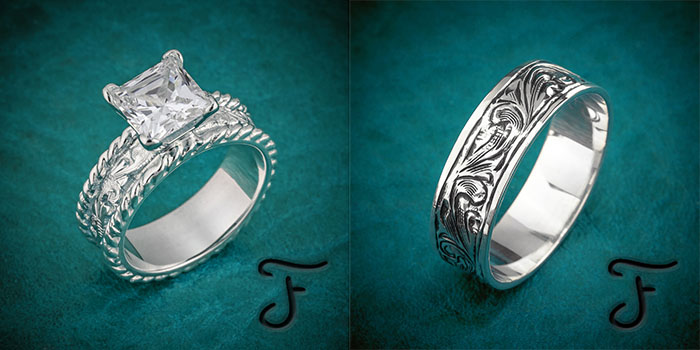 silver jewelry rings